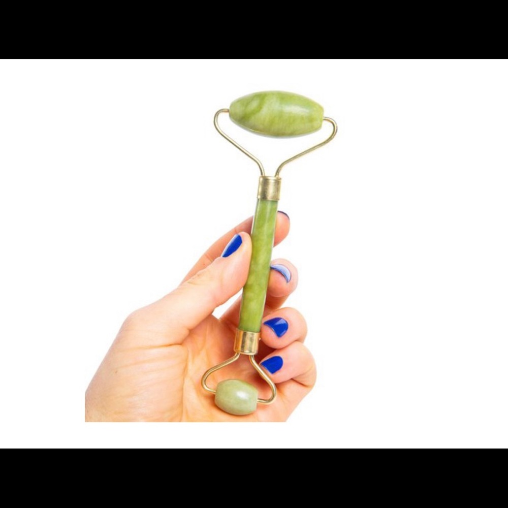 NWT ALCHEMY DUAL JADE FACIAL MASSAGE ROLLER